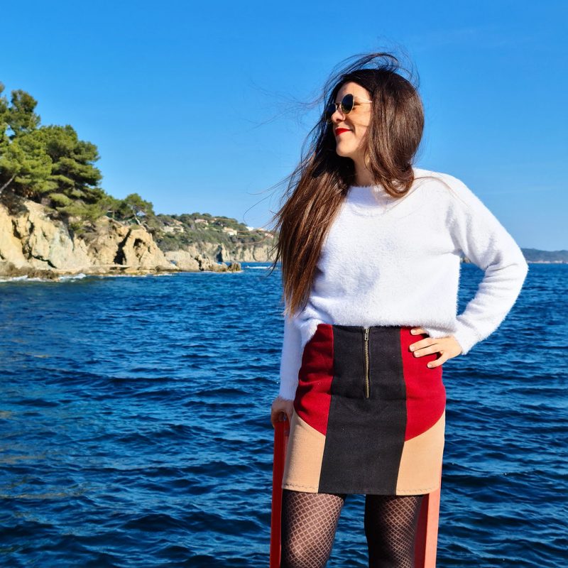 Jupe Georgia mini-patchwork