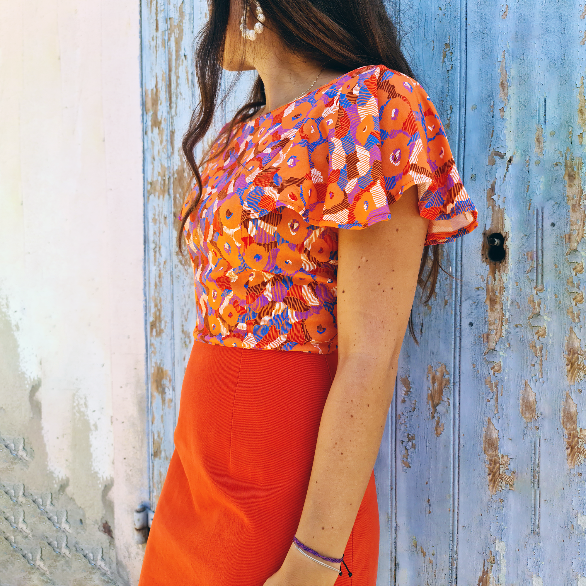 Robe Lucie manches