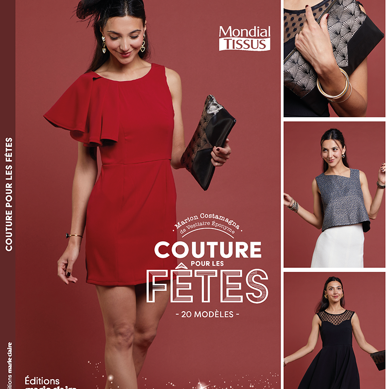 Couverture livre - Coudre pour les fêtes